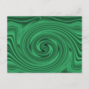Carte Postale Effet spiral noir monochrome flou de goût