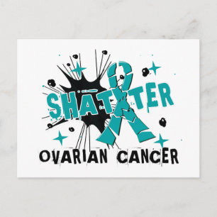 Carte Postale Effraction du cancer de l'ovaire
