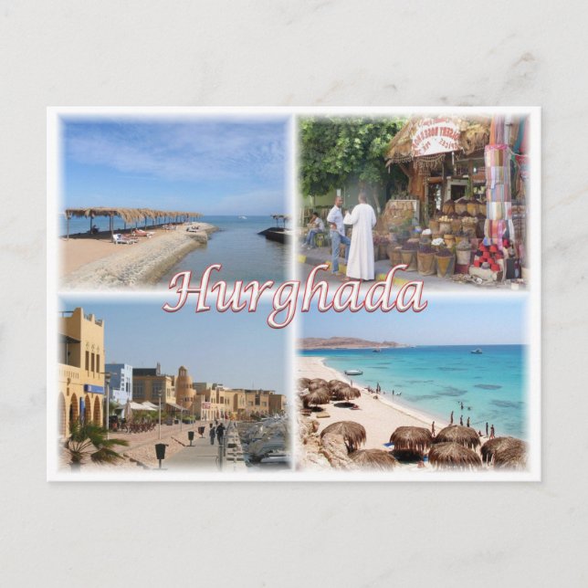 Carte Postale EG Hurghada - Mer Rouge - (Devant)