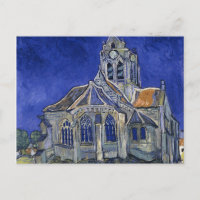 Église à Auvers par Van Gogh Peinture Art