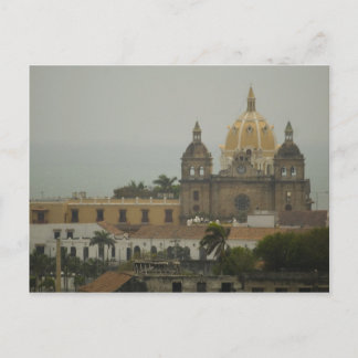 Carte Postale Église à Cartagena, Colombie