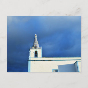 Carte Postale Église à Sunrise : Angra do Heroismo, Açores