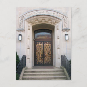Carte postale Église catholique du Sacré-Coeur