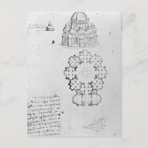 Carte Postale Église centralisée et ingénierie maritime