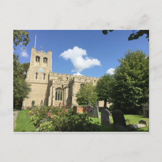 Carte Postale Eglise Coggeshall, Essex