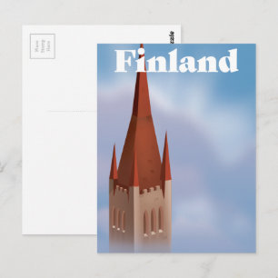 Carte Postale Église de Finlande