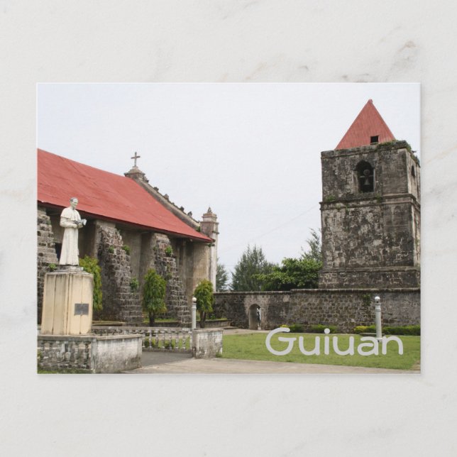 Carte Postale Église de Guiuan (Devant)