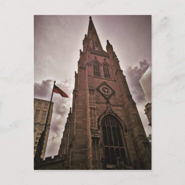 Carte Postale Église de la Trinité (Devant)