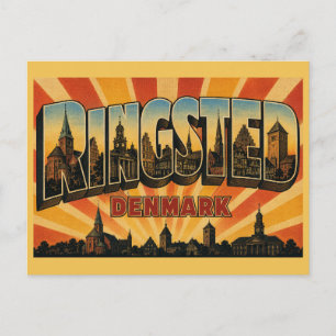Carte Postale Église de Ringsted Danemark