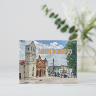 Carte Postale Église de Saint-Domingue République dominicaine