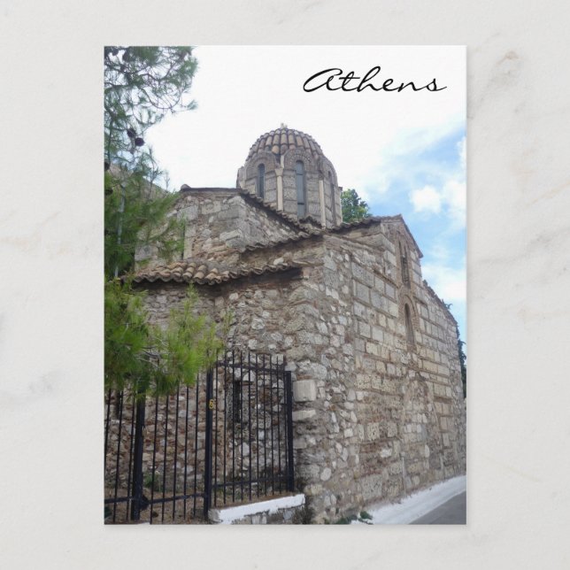 Carte Postale église de transfiguration (Devant)