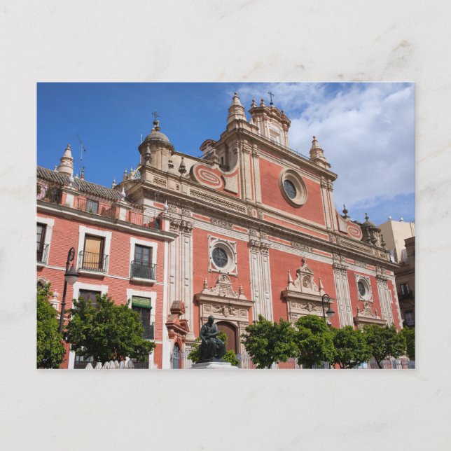 Carte Postale Église du Salvador de Séville (Devant)