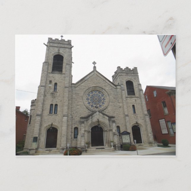 Carte Postale Église Hanover Pennsylvania (Devant)