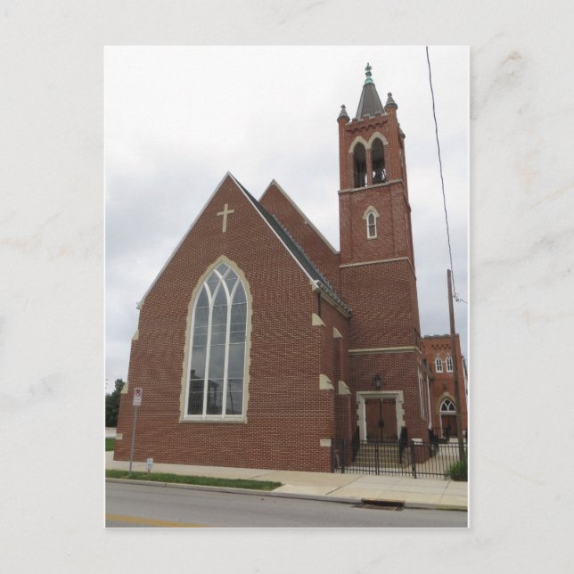 Carte Postale Église Hanover Pennsylvania (Devant)