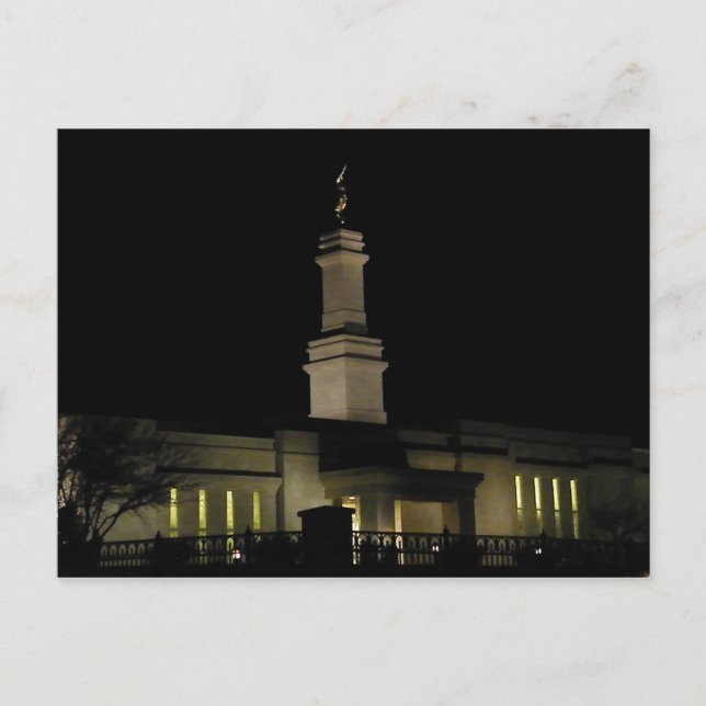 Carte Postale Église LDS (Devant)