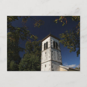 Carte Postale Église locale, village d'Obrov, Slovénie