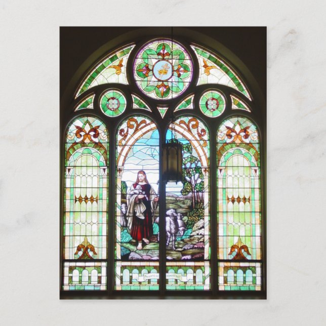 Carte Postale Église luthérienne de l'Avent (Devant)