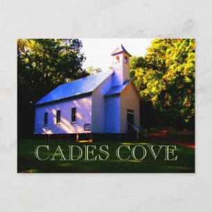 Carte Postale Église missionnaire baptiste de Cades Cove
