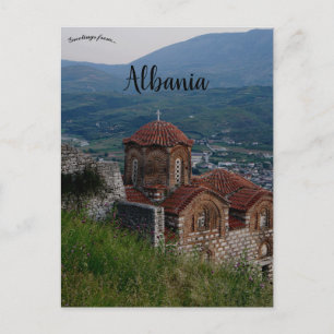 Carte Postale Église orthodoxe grecque à Berat Albanie