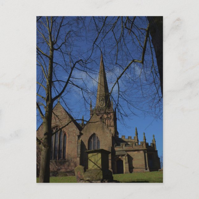 Carte Postale Église Saint-Jean-Baptiste (Devant)