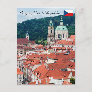 Carte Postale Église Saint-Nicolas - Prague, République tchèque