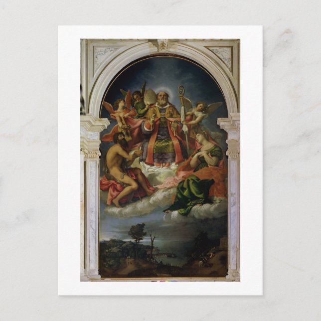 Carte Postale Église Saints de Glory (Devant)