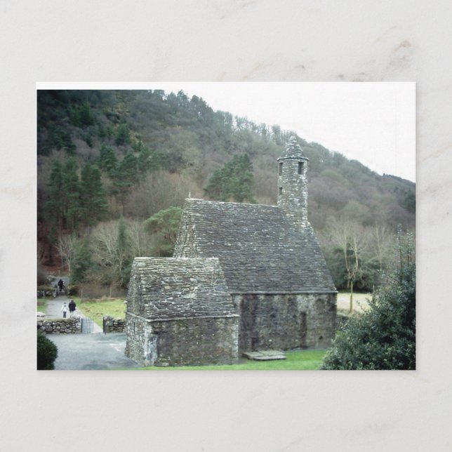 Carte Postale Eglise St.Kevins, Glendalough, Co.Wicklow, Irlande (Devant)
