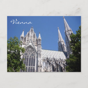 Carte Postale église votiv vienne