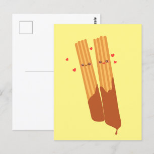 Carte Postale Eglises espagnoles romantiques Sugary au chocolat