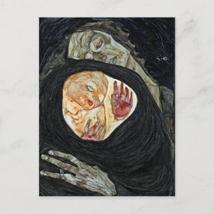 Carte Postale Egon Schiele Mère morte I