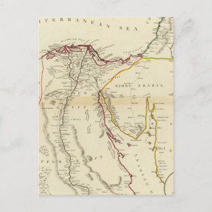 Carte Postale Égypte, Arabie, Palestine