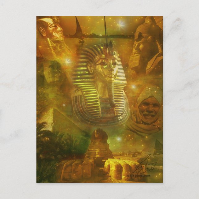 Carte Postale Égypte - Une beauté du Moyen-Orient (Devant)
