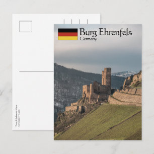 Carte Postale Ehrenfels Castle Allemagne