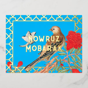 Carte postale Eid Nowruz Moubarak Foil