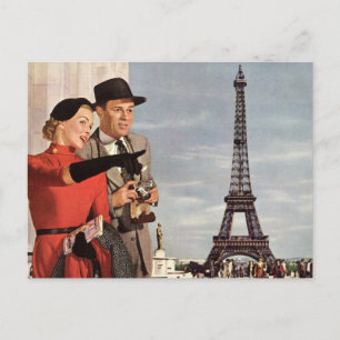 Carte Postale Eiffel Tower