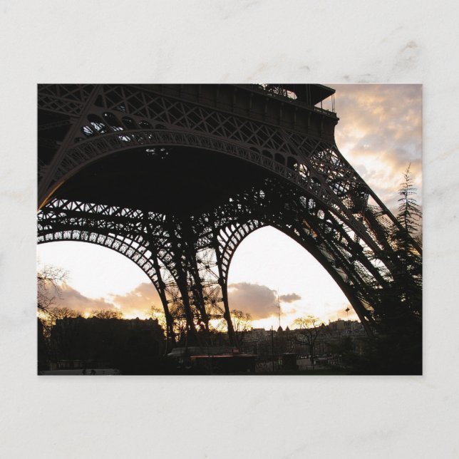 Carte postale Eiffelturm (Devant)