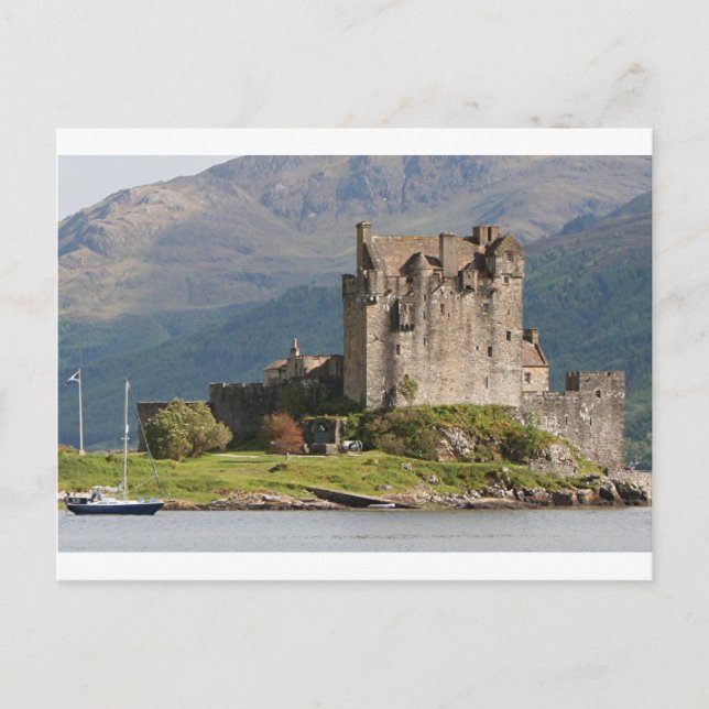 Carte Postale Eilean Donan Castle, Écosse, Royaume-Uni 2 (Devant)