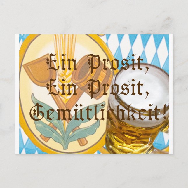 Carte Postale Ein Prosit (Devant)