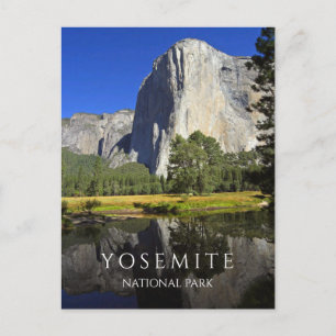 Carte Postale El Capitan, Parc national de Yosemite, CA