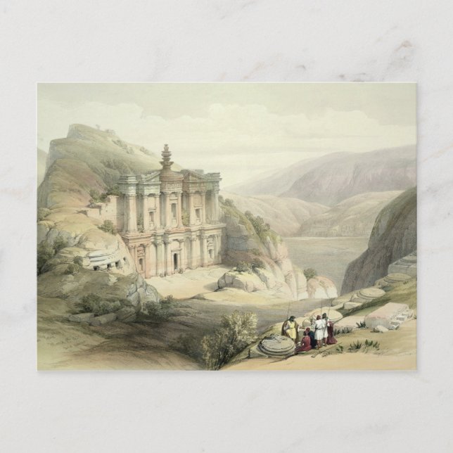 Carte Postale El Deir, Petra (Devant)