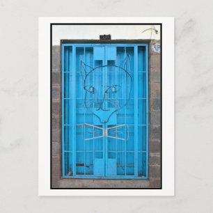 Carte Postale El Gato Negro Door, Cusco, Pérou