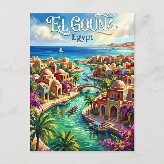 Carte Postale El Gouna Égypte (Devant)