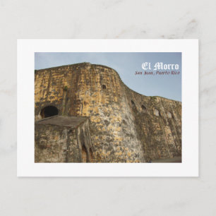 Carte Postale El Morro, San Juan, Porto Rico