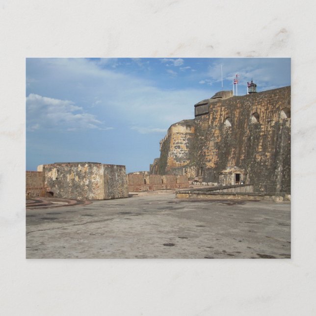 Carte Postale El Morro San Juan Porto Rico (Devant)