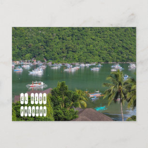 Carte Postale El Nido à Palawan Philippines