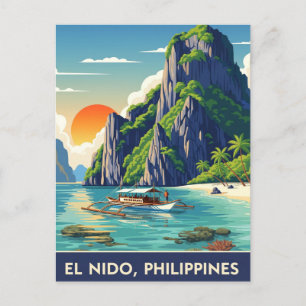Carte Postale El Nido Philippines Travel