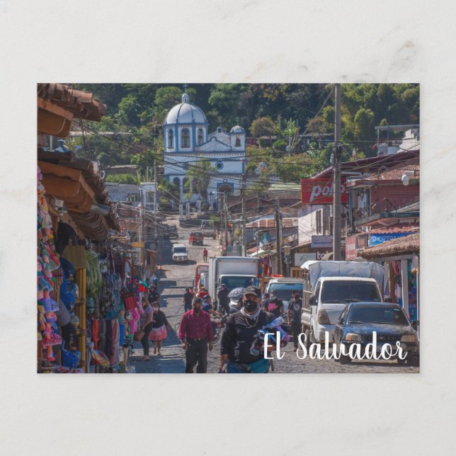 Carte Postale El Salvador (Concepción de Ataco) (Devant)