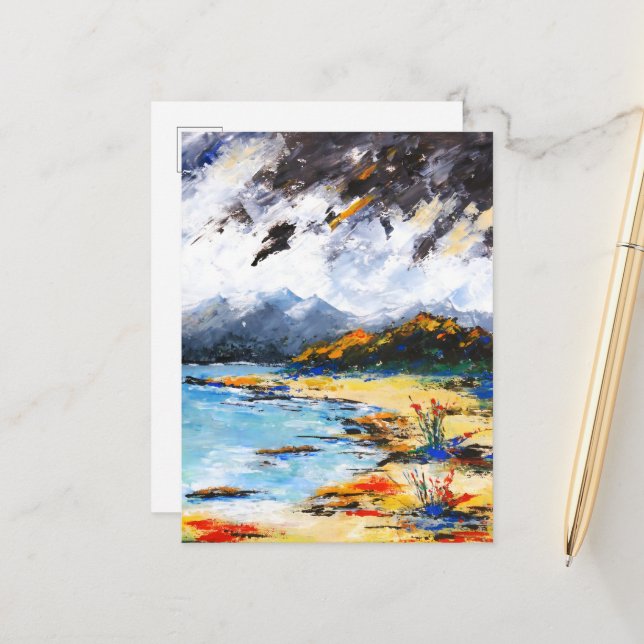 Carte Postale Elafonisos, Greece (Devant/Arrière en situation)