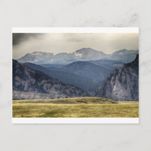 Carte Postale Eldorado Canyon et Continental Divide ci-dessus