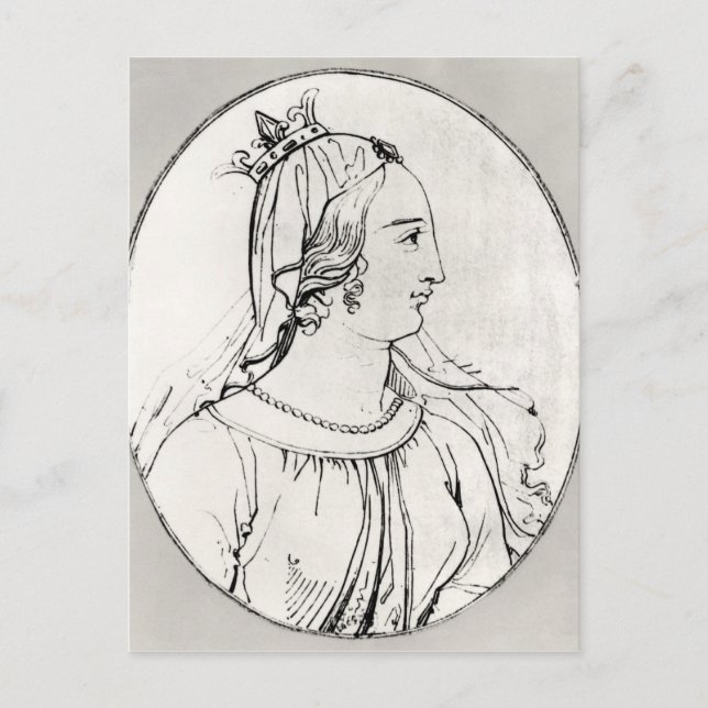 Carte Postale Eleanor d'Aquitaine (Devant)